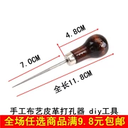 Độc Palăng dùi lỗ dùi kim trong vải kim dùi da ràng buộc cụ cầm tay Tự làm dùi - Công cụ & vật liệu may DIY