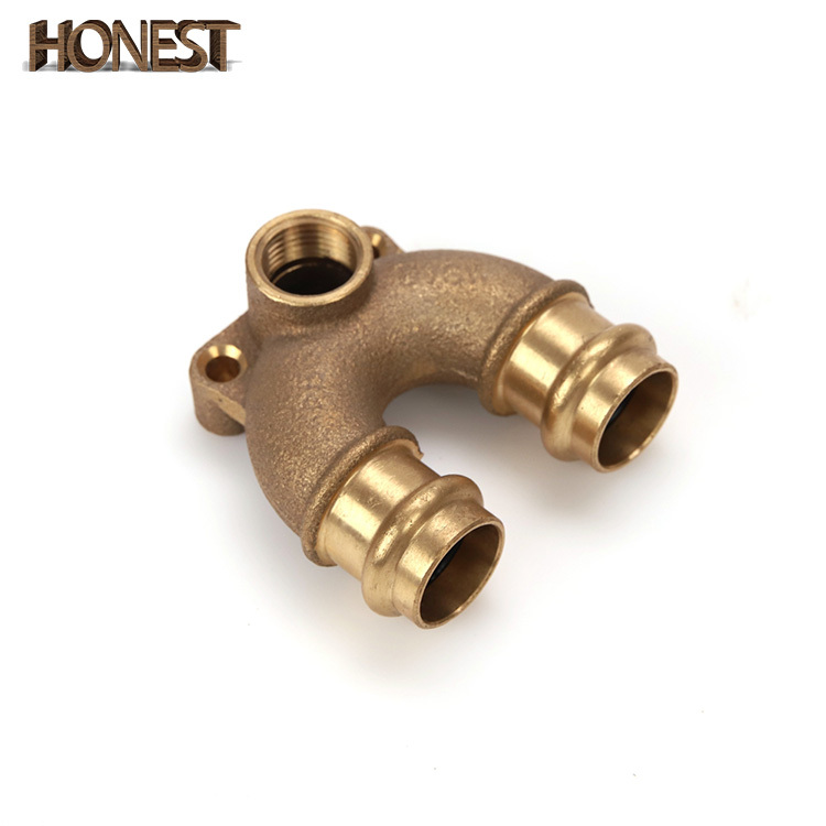 Bronze Compression Backflow Bend Elbow U-Shaped 180-Degree Elbow Double Compression V-Shaped 4-Point Faucet Hot and Cold Water Pipe Circulation Bronze Compression Backflow Bend Elbow U-Shaped 180-Degree Elbow Double Compression V-Shaped 4-Point Faucet Hot and Cold Water Pipe Circulation
