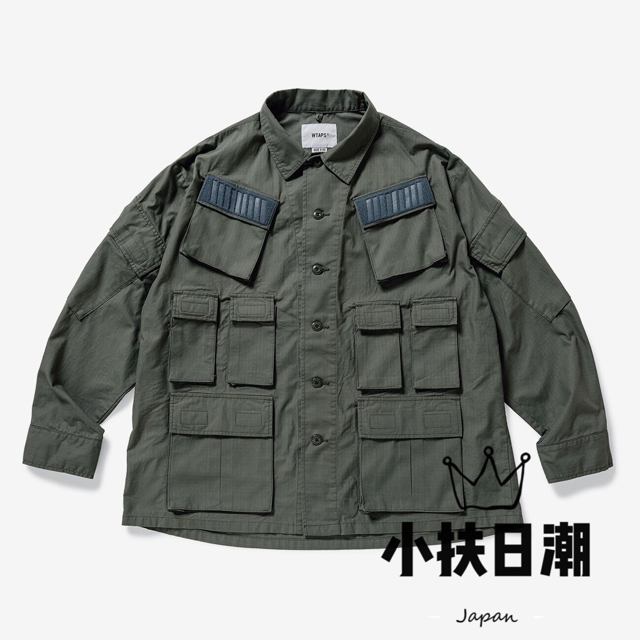 WTAPS WSFM JACKET COTTON. TWILL Sサイズ 01