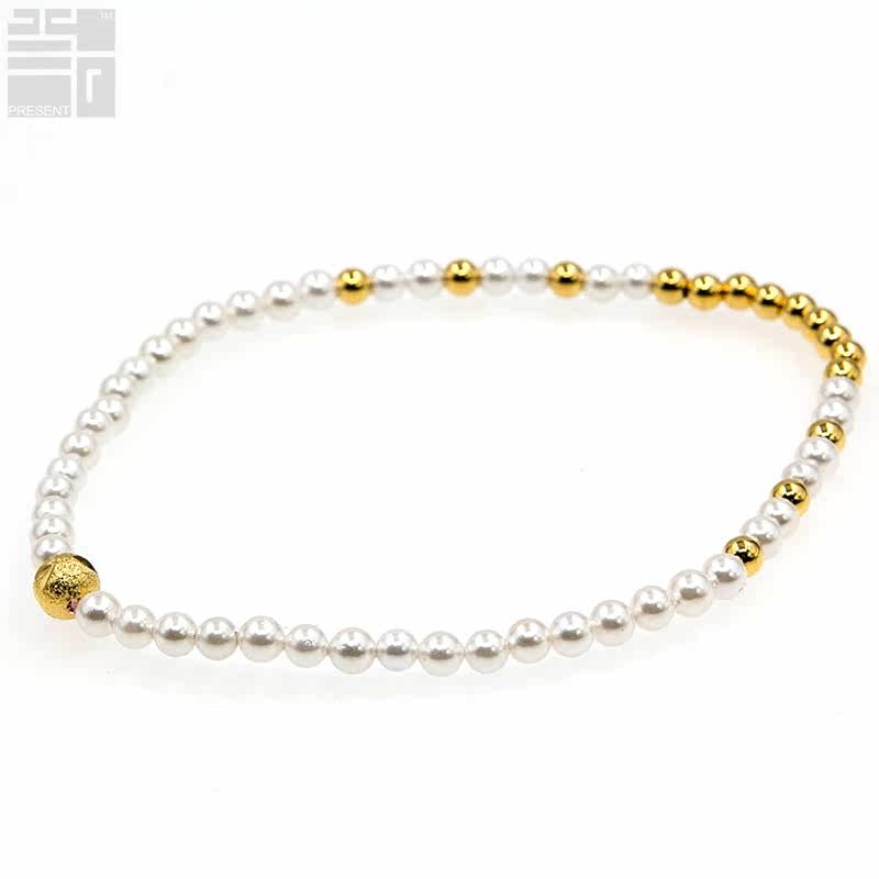 Bracelet de cheville Femme en Nacre - Ref 3102420 Image 5