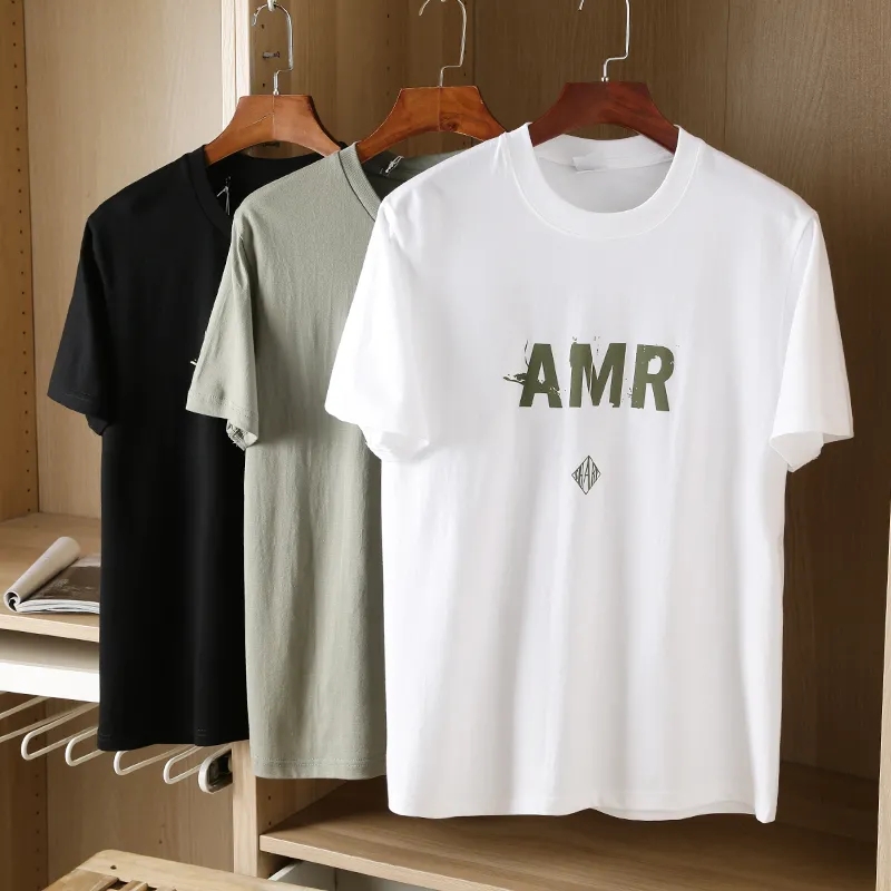 Xiao Black recommends a new American casual print letter in summer 2021 with loose short sleeve T shirt