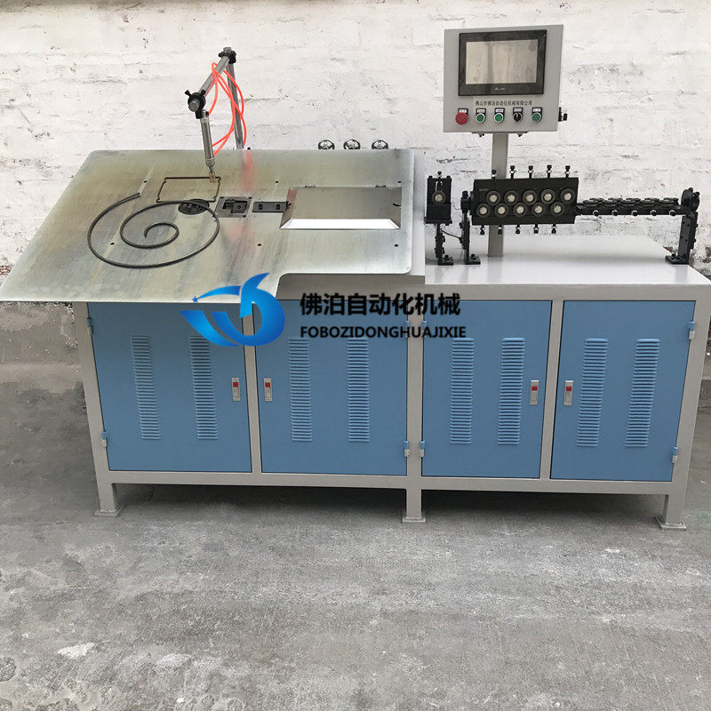 2D Servo Plane Full Automatic Bending Wire Machine Flat Iron Basket Torching Machine Profiled Wire Forming Machine Bending Machine Bending Machine Bending Machine