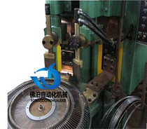  Non-standard double middle ring row welding machine Automatic servo circle row welding machine mesh cover multi-middle ring welding machine