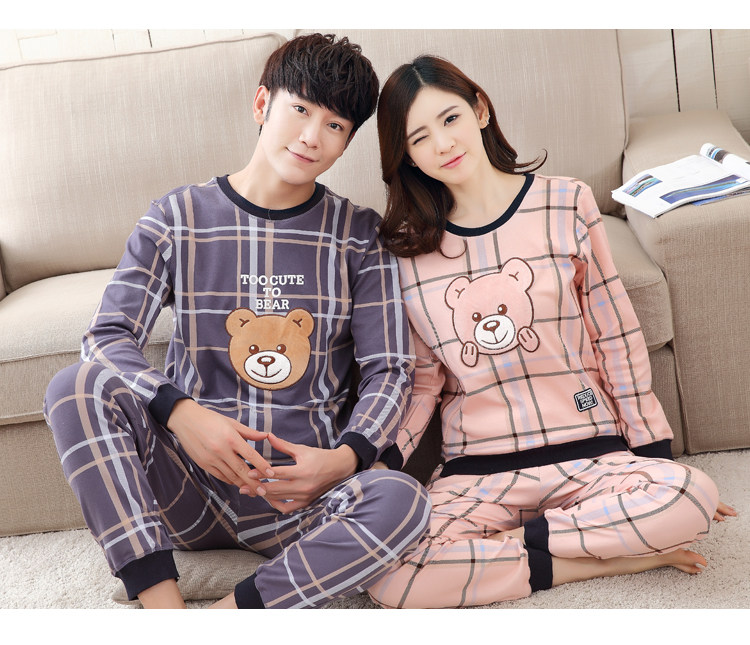 Pyjama mixte en Coton à manches longues - Ref 2988371 Image 35