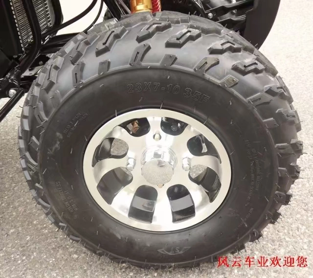 Zongshen 250CC làm mát bằng trục dẫn động big bull ATV hai bánh xe chân không bằng nhôm 10 inch off-road ATV