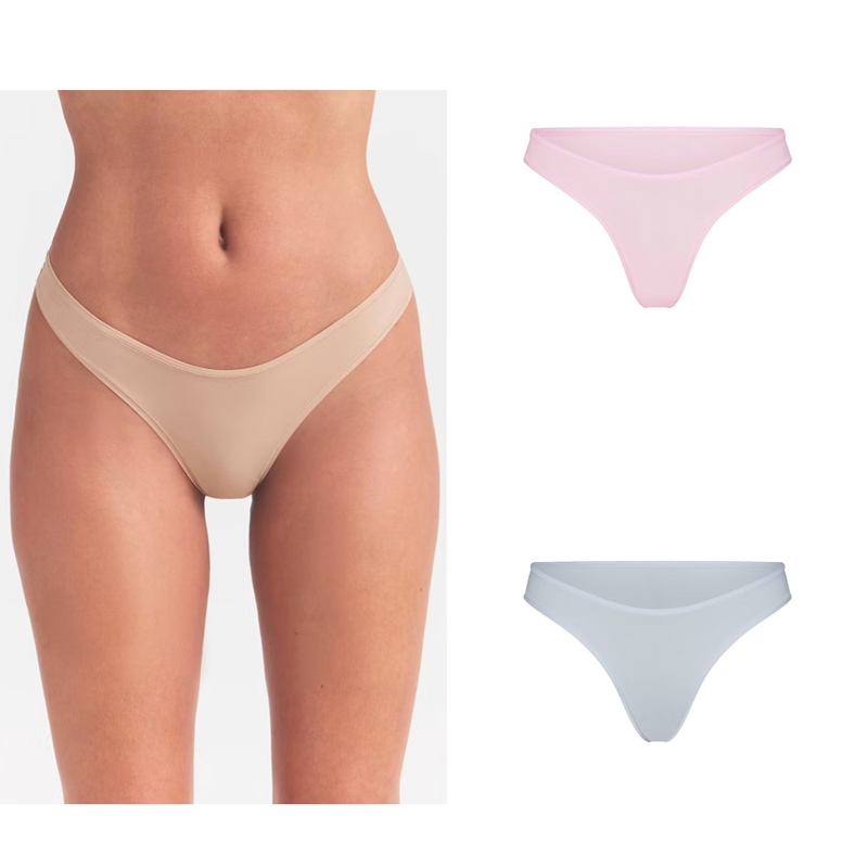 Some Skims Fits Everybody Dipped Front Thong Low-Rise Thong Panties Are in Stock Some Skims Fits Everybody Dipped Front Thong Low-Rise Thong Panties Are in Stock