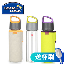 Music buckle for men and women handles heat-resistant glass outdoor sports water Cup Couple Cup glass cup hand Cup