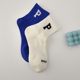 Klein Blue Socks Women's Combed Cotton Preppy Style Korean Dongdaemun P Letter Short Socks Women's Casual Sports Socks