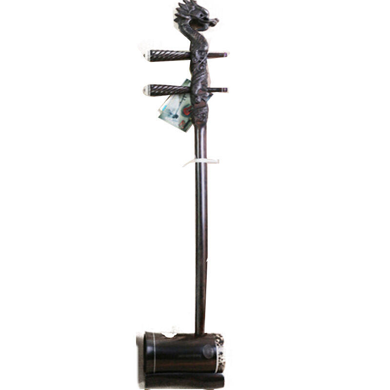 Jade Qianghu ethnic musical instrument plays a collection of the black sandalwood tap Gauhu-Taobao