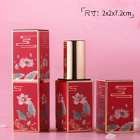 3D -рисунок/магнитная пряжка/красный лотос