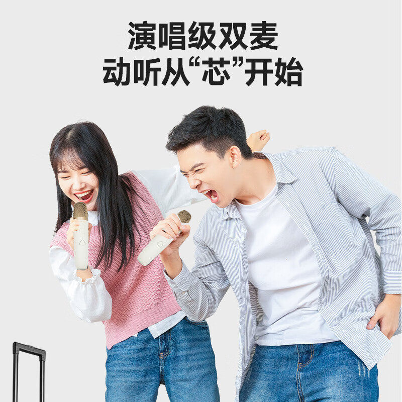 Edifier Tu52 Wireless Portable Microphone U-Band Adjustable Frequency Wireless Microphone with Adapter