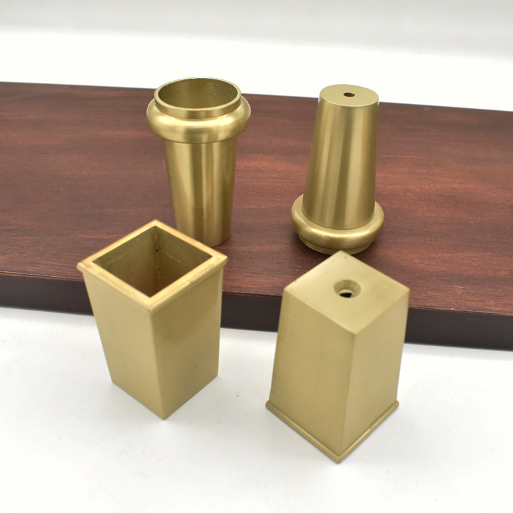 Special-shaped copper clad feet for new Chinese-style furniture