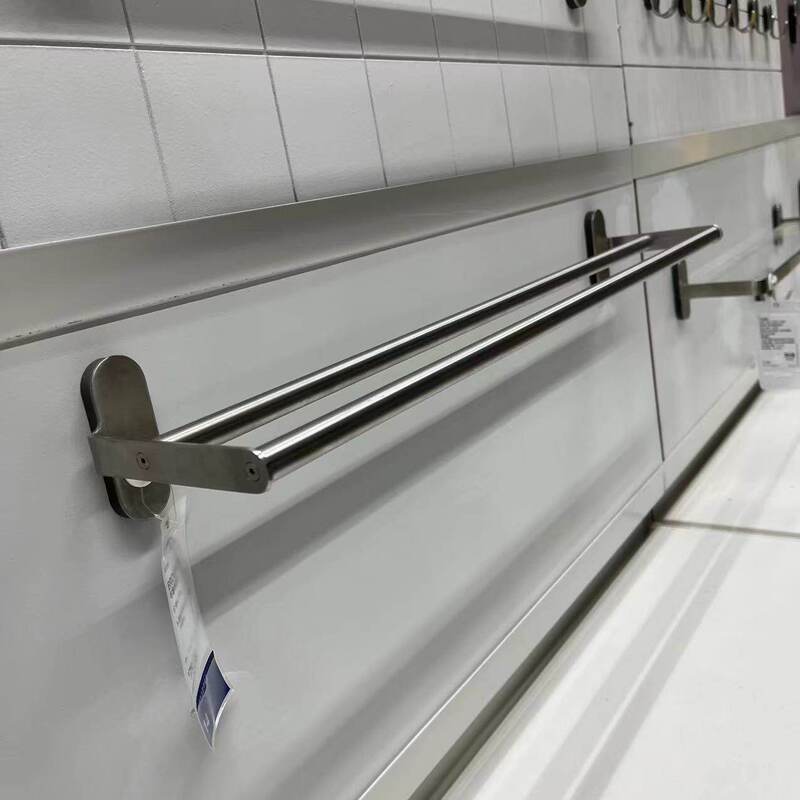 Ikea Bruglond Vosnan Stainless Steel Double Towel Bar Single Rod Bathroom Hanging Rod Toilet Hanging Rod Ikea Bruglond Vosnan Stainless Steel Double Towel Bar Single Rod Bathroom Hanging Rod Toilet Hanging Rod