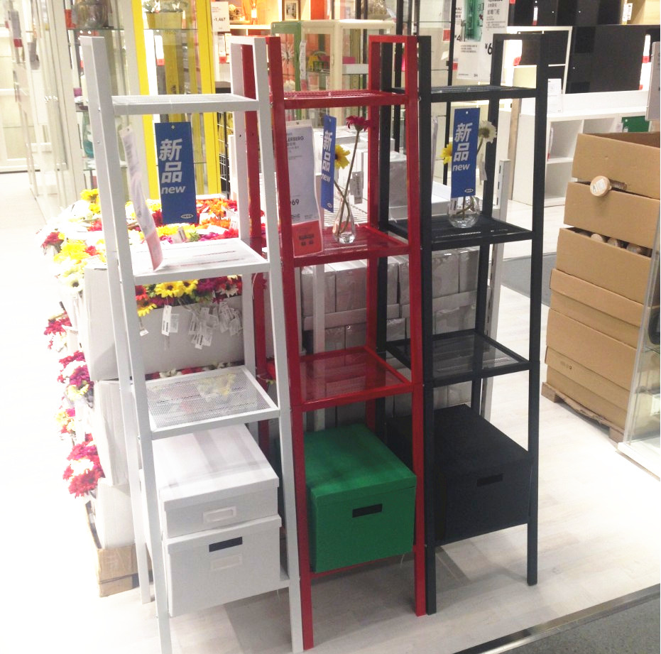 IKEA mua trong nước IKEA Leberger Kệ Tủ Hoa kệ kệ sáng tạo phân vùng kệ sách - Kệ kệ