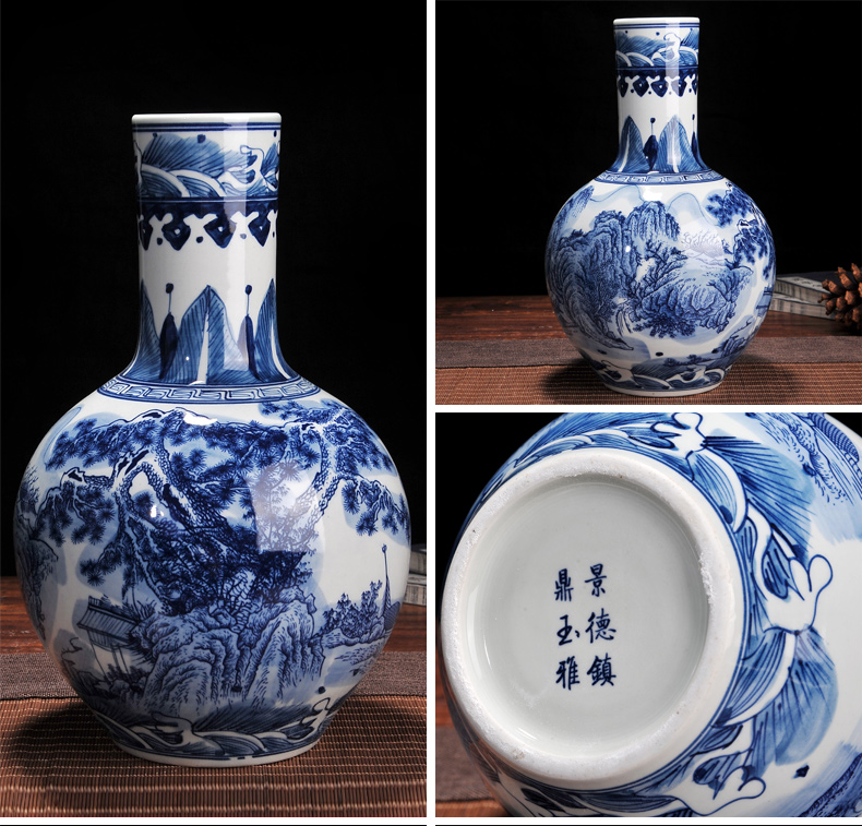 Limited  seconds kill seconds over the not fill the inventory of jingdezhen ceramic vases, furnishing articles