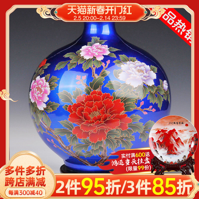宜兴紫砂壶精品花瓶对，全手工刻绘芭蕉大鸟，艺术插花新宠！-花瓶-淘宝