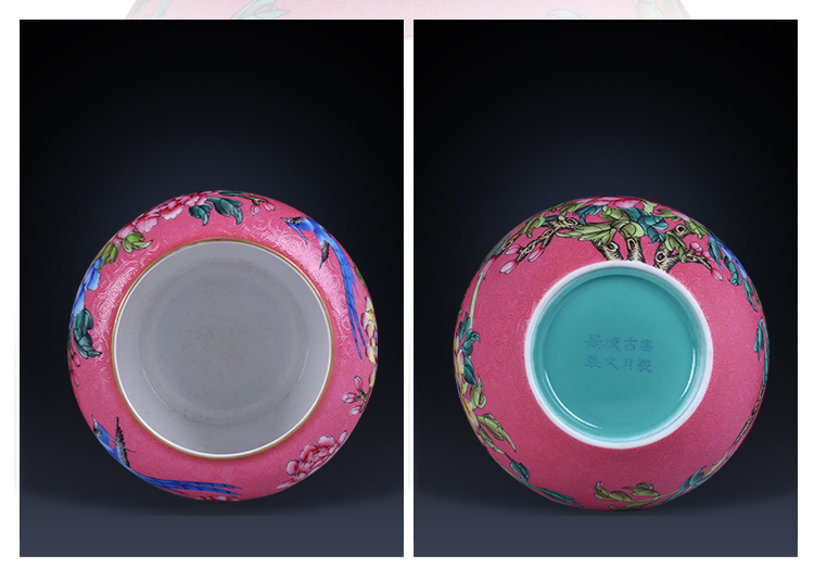 Weekly update solitary their weight.this seven imitation the qing qianlong auction collection jack ceramic vases, furnishing articles