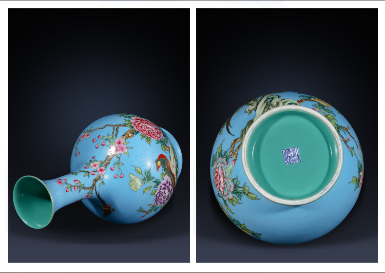 Weekly update 9 issue of imitation the qing qianlong solitary their weight.this auction collection jack ceramic vases, furnishing articles