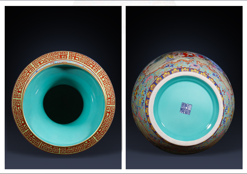 Weekly update 15 issue of imitation the qing qianlong solitary their weight.this auction collection jack ceramic vases, furnishing articles