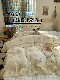 Korean-Style Floral Four-Piece Set, Pure Cotton, High-Quality, Very Beautiful Bed Sheet, Duvet Cover, Children's Bed Three-Piece Set