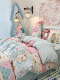 Cute Puppy Four-Piece Set 100% Pure Cotton Bed Sheet Duvet Cover Student Dormitory Single Bed Three-Piece Set 3