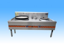 Blue Gong rocket launcher series three rocket energy-saving gas single 80 with a small fried 2 M Large frying stove commercial stove