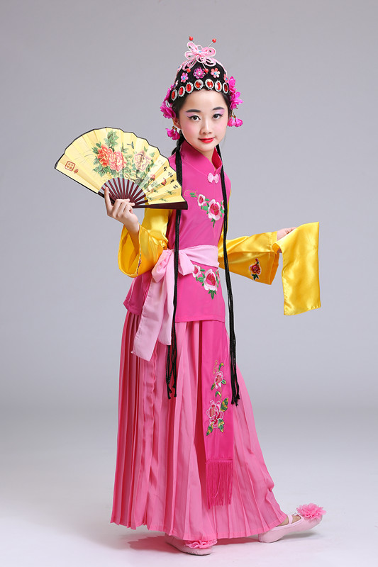 2018 trẻ em opera buổi hòa nhạc trang phục Peking Opera trang phục múa Xiaohongniang Xiaohua Dan Qiaohuadan drama costume