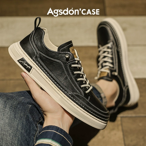 Мужская летняя белая обувь, спортивные туфли для кожаной обуви, кроссовки для отдыха, мягкая подошва