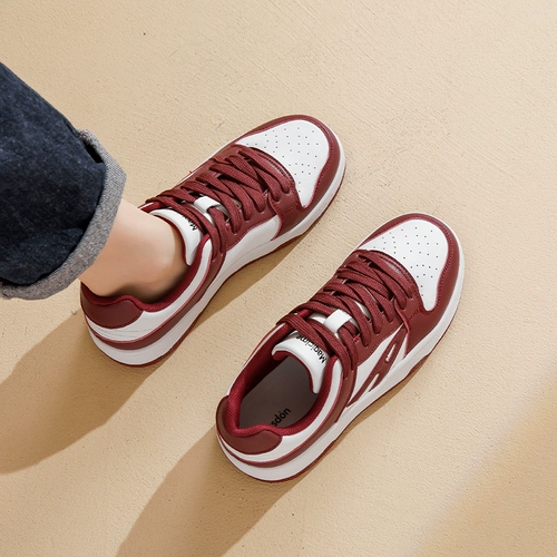 Кроссовки, красные свадебные туфли на платформе для невесты, спортивная обувь для отдыха