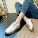 Белая обувь на платформе, универсальная спортивная спортивная обувь для отдыха, кроссовки