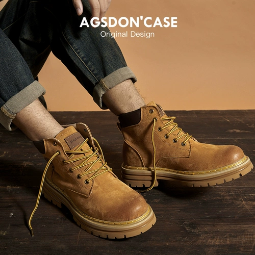 Martens, зимние нескользящие высокие сапоги на платформе, ботинки