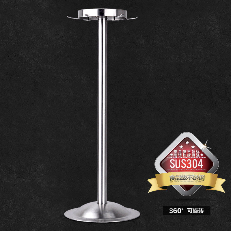 304 stainless steel rotating kitchenware shelf Spatula spatula pylons Storage shelf Multi-purpose household kitchen supplies