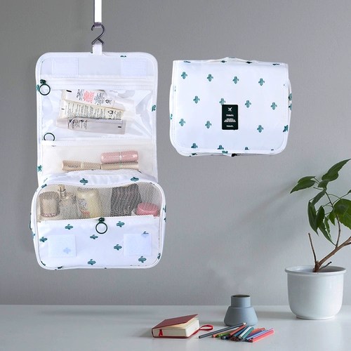 Портативная косметичка для путешествий, вместительная и большая сумка-органайзер, маленькая водонепроницаемая сумка