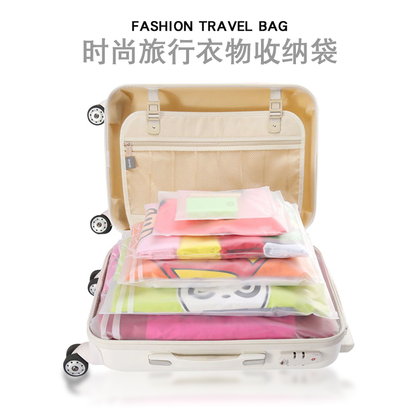 Travel Waterproof Sealed Bag Clothing Suitcase Containing Bag Cashier Bags Tourist Clothes Finishing Portable containing the same