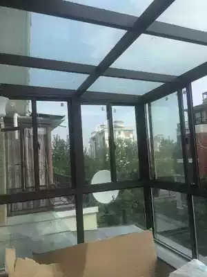 Dongguan custom-made Feng aluminum alloy broken bridge 80 soundproof doors and windows double-layer tempered glass sealed balcony terrace greenhouse