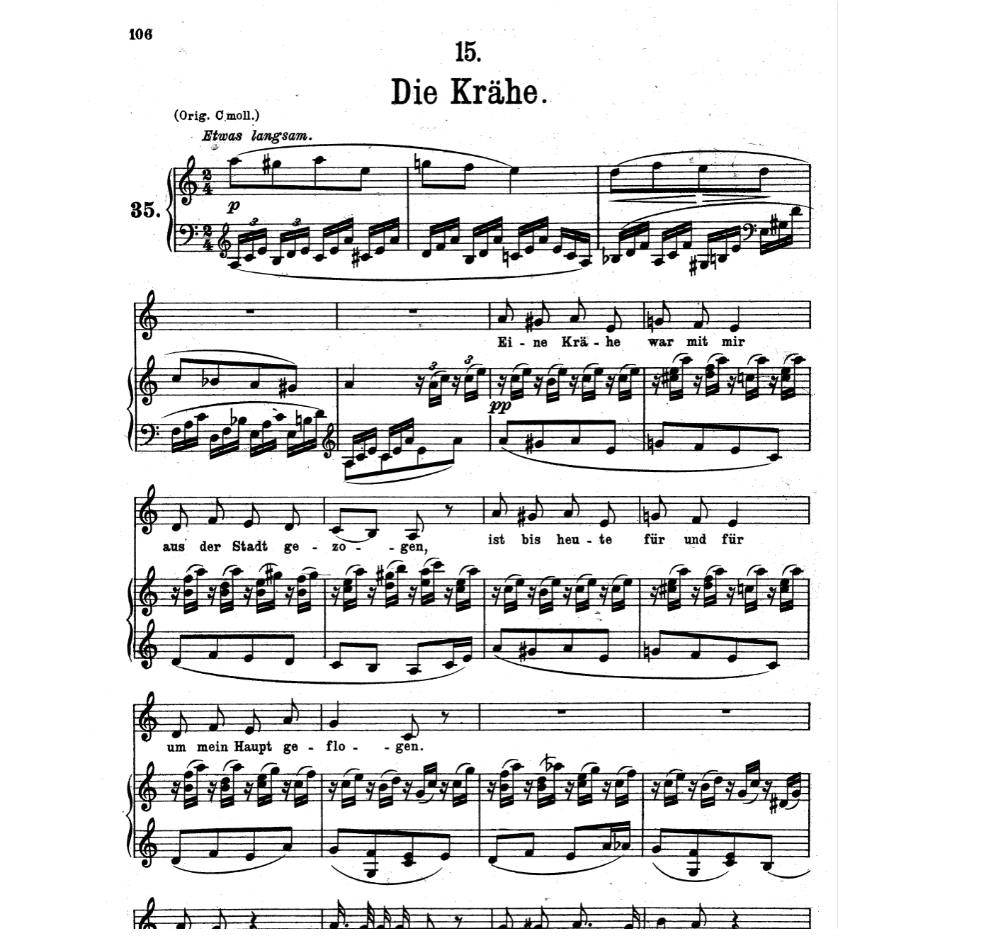 The Opium Die Rähé-C in tune with the other one.