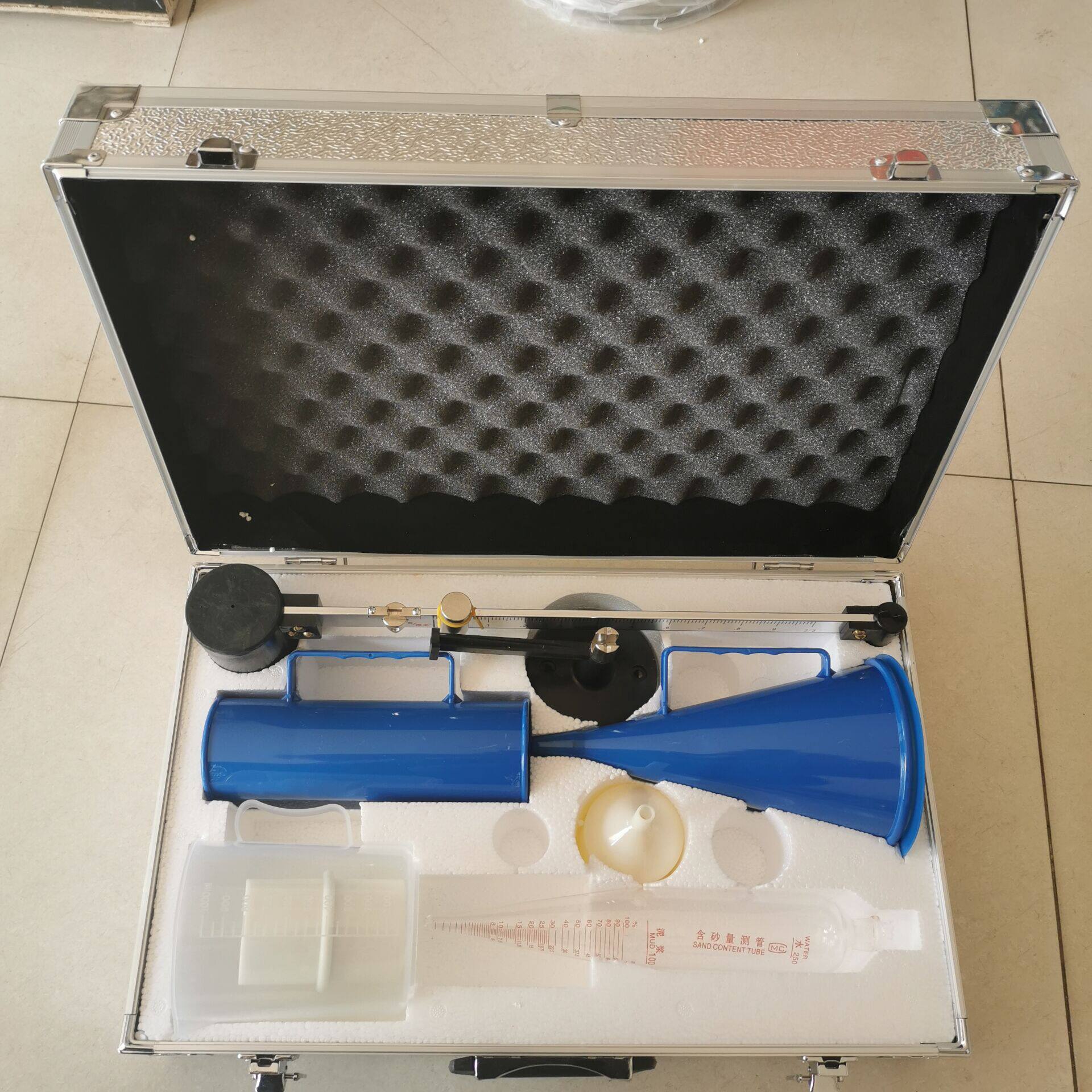 Вискозиметр 泥浆测试三件套泥浆比重计泥浆粘度计泥浆含沙量泥浆三件套