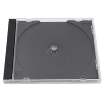 Thickened disc case Disc box black single-piece CD box 80g insert cover CD box