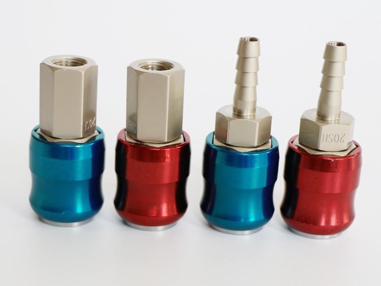 máy nén khí mini 9l C loại khí nén nhanh khớp tự khóa ống khí nén máy nén khí bộ phận công cụ ống nối nam và nữ chèn nhanh 	súng phun sơn bằng khí nén