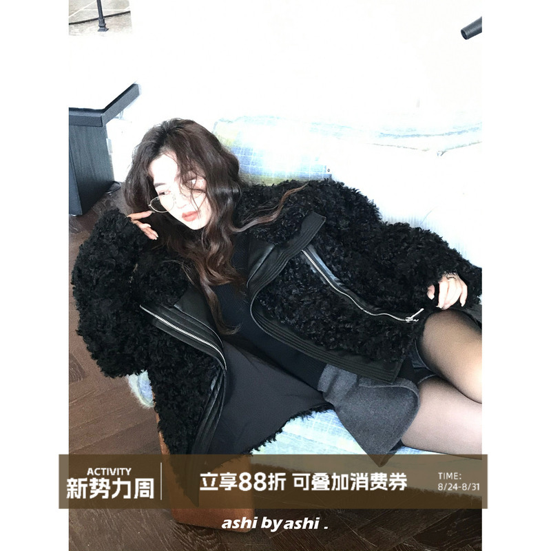 Greater Than Poetry Collection Teddy Coat American-Style Looped Wool Retro Jacket for Women Eco-Friendly Wool Casual Simple Short Coat Winter Greater Than Poetry Collection Teddy Coat American-Style Looped Wool Retro Jacket for Women Eco-Friendly Wool Casual Simple Short Coat Winter