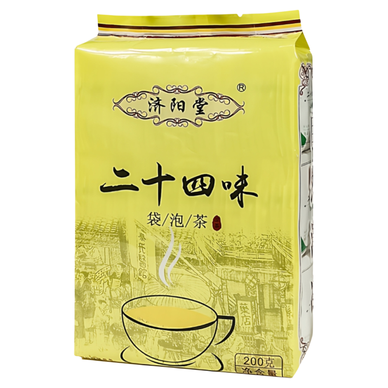 濟陽堂二十四味 廿四味茶廣東涼茶包袋泡茶飲料清涼24味涼茶100包