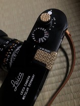 Brass old hammer pattern suitable for Leica m240 m10 m p hot shoe protective cover bezel shutter button