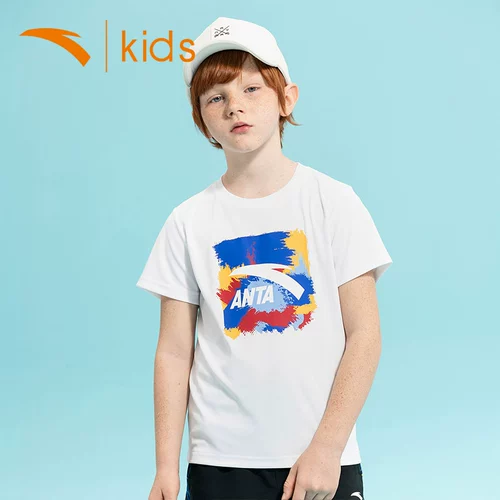 Летняя быстросохнущая летняя одежда, детская спортивная футболка, короткий рукав, подходит для подростков