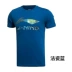 Li Ning ngắn tay cổ tròn áo thun nửa tay khô thoáng khí áo thun cotton nhanh khô thoải mái áo thể thao bóng rổ Áo phông thể thao