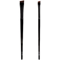 Front eye line brushed fine slanted head eyebrow brush sketched eye line portable makeup brush artificial fiber
