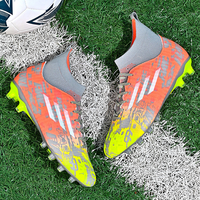 Messi Falcons new football shoes male and female ag long nails tf broken nails children adult student training shoes-Taobao