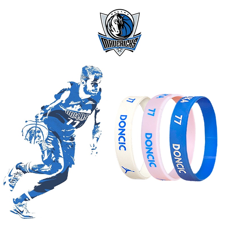 2023 New Season Color Tongchich Limited Edition Basketball Bracelet Maverick 77 Silicone wristband couple present
