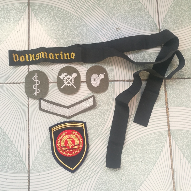 A set of East German armbands