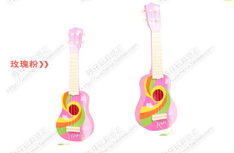 Trẻ em âm nhạc đồ chơi âm nhạc ánh sáng violin điện violon mô phỏng âm nhạc piano guitar bass đồ chơi cho bé gái