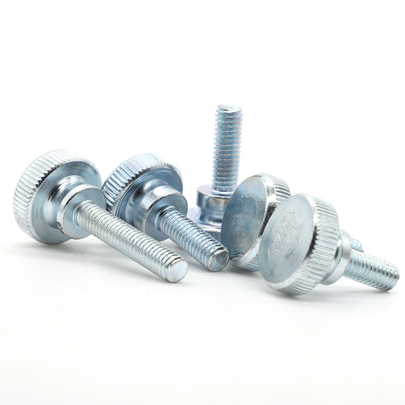 GB834 galvanized high head roll flower hand screwed screw steps double head adjustment bolt M3M4M5M6M8M10 -Taobao